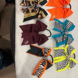 Colorful Kids Hair Bow Set